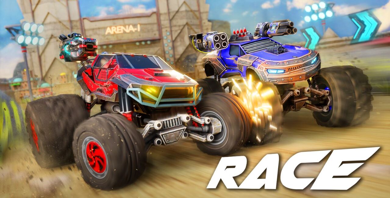 RACE Rocket Arena Car Extreme MOD APK Cover