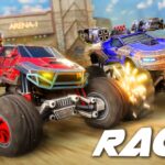 RACE Rocket Arena Car Extreme MOD APK Cover