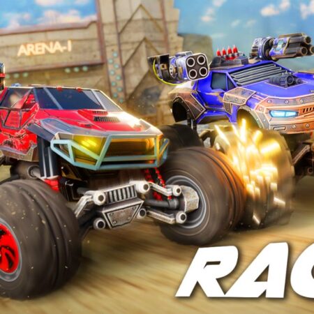 RACE Rocket Arena Car Extreme MOD APK Cover