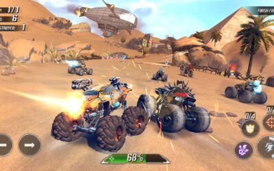 RACE Rocket Arena Car Extreme MOD APK Screenshot 1