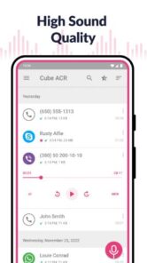 Cube Call Recorder ACR Premium MOD APK Screenshot 3